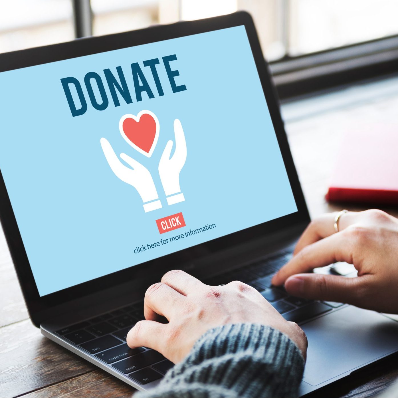 Donate Charity Give Help Offering Volunteer Concept